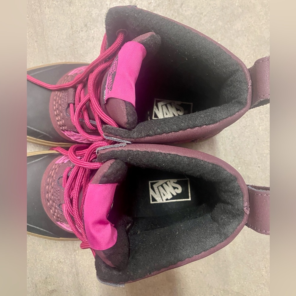 Vans Pink and Brown Winter Boots - Picture 5 of 11